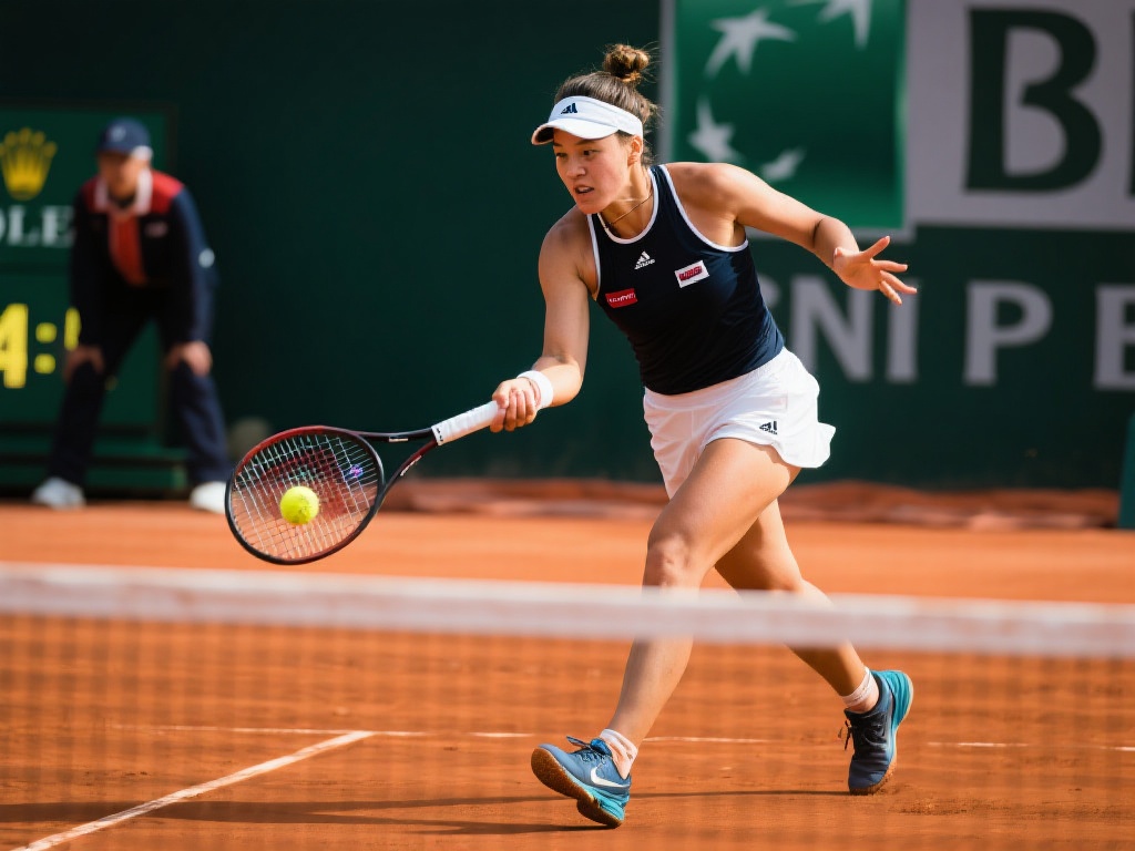 郑钦文逆转梅尔滕斯 挺进WTA500查尔斯顿八强 首盘失利后快速调整
比赛第一盘,梅尔滕